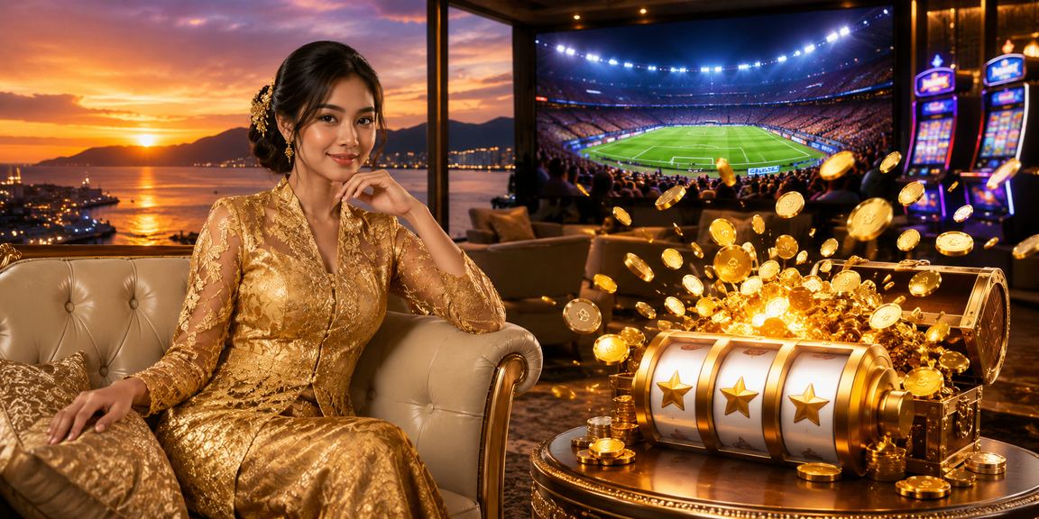 Pengguna berbaju kebaya di Kota Kinabalu mengakses pertaruhan bola sepak dan platform dewi11