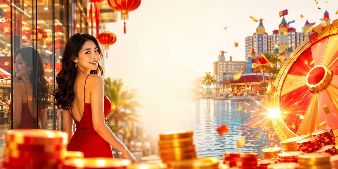 Pengguna Malaysia menikmati permainan lucky draw dalam talian melalui telefon pintar